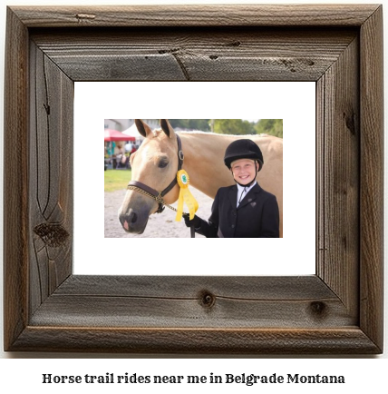 horse trail rides near me in Belgrade, Montana